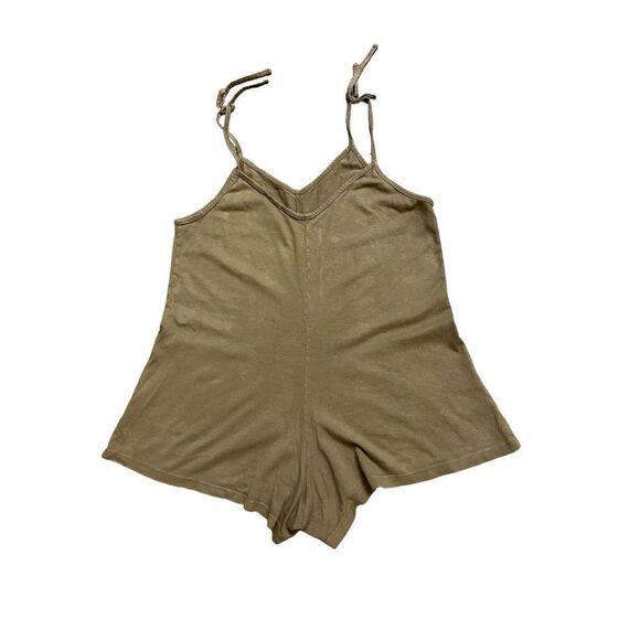 JUNGMAVEN Tan Organic  Cotton  Hemp Knit  sleeveless - Picture 2 of 6